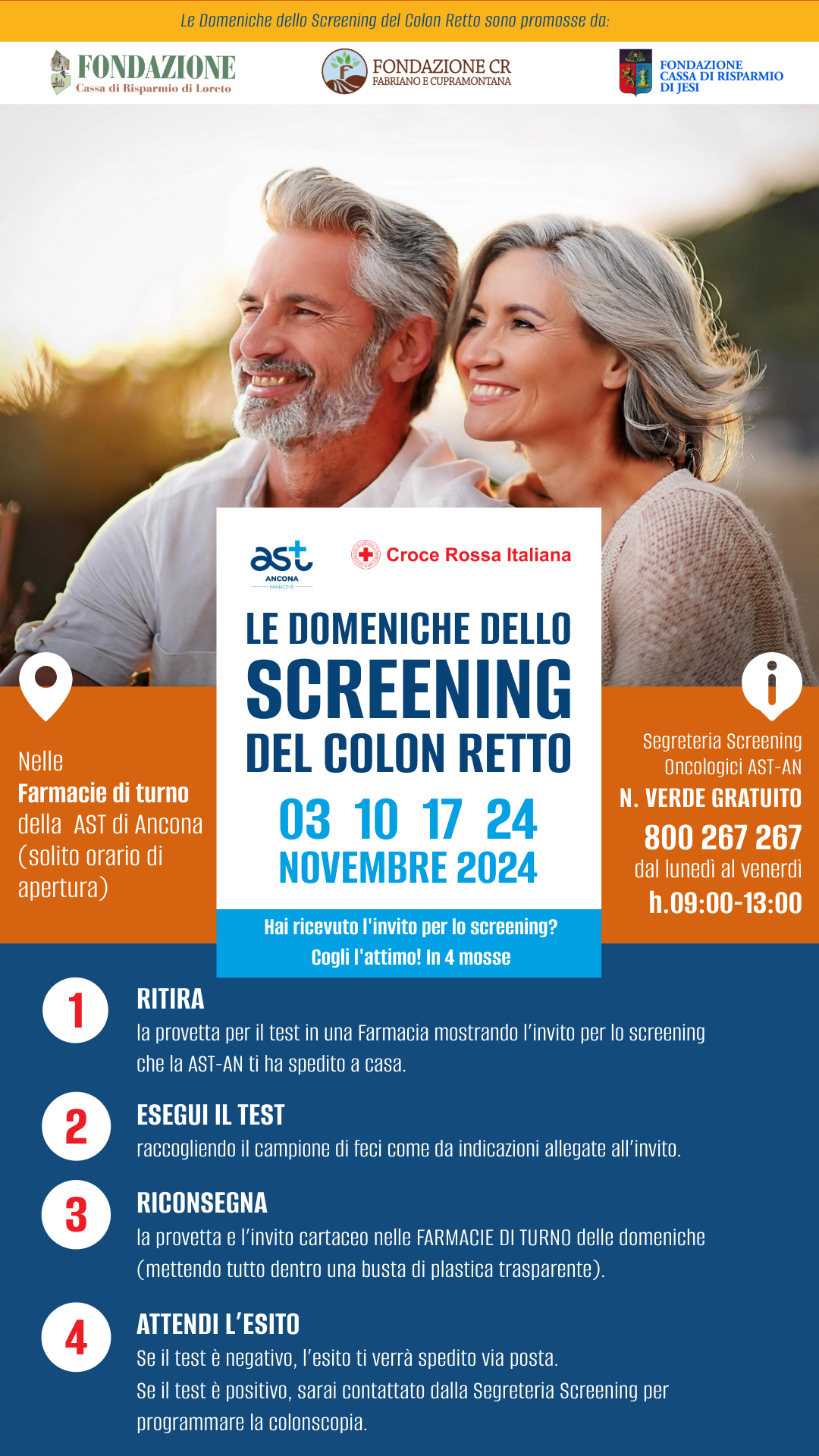 "Le domeniche dello screening del colon retto" 